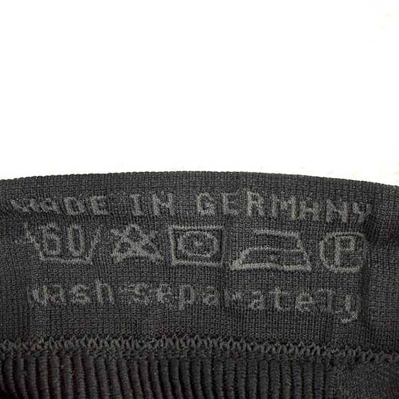 Odlo Base Layer Pants Womens S Black Compression Running Leggings Stretch - Picture 3 of 12